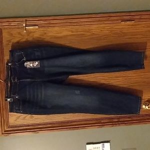 Women's  Morgan & Walker Slightly Distressed Skinny Jeans